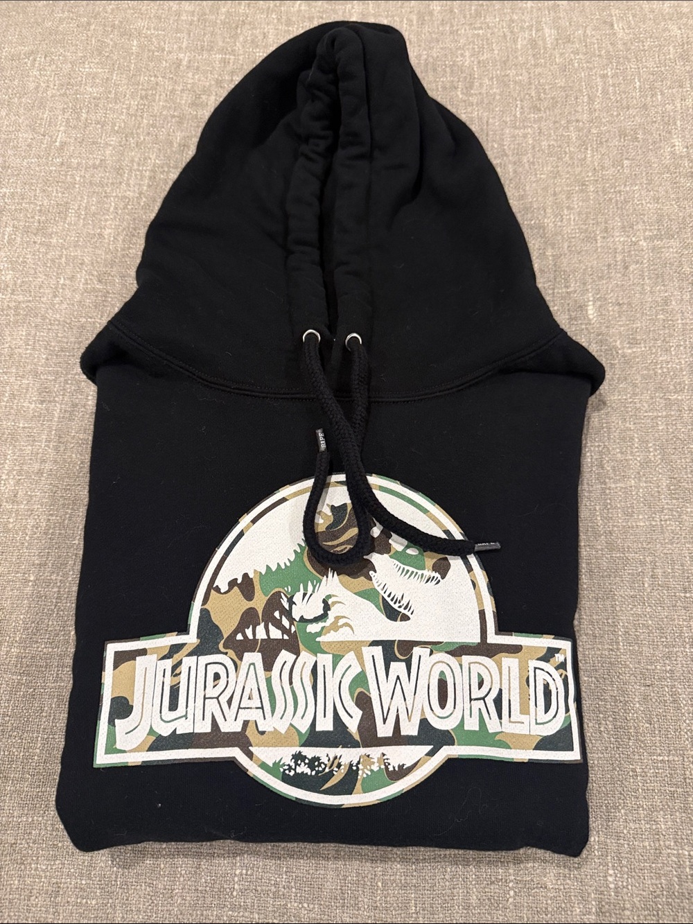 A Bathing Ape Men’s Jurassic World Black Pullover Hoodie
